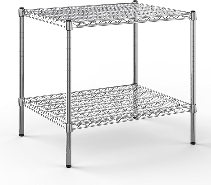 Regal Altair 24" Deep x 30" Wide x 27" Height Wire Shelving Kit | 2-Tier | NSF Commercial Storage Rack Unit