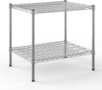 Regal Altair 24" Deep x 30" Wide x 27" Height Wire Shelving Kit | 2-Tier | NSF Commercial Storage Rack Unit