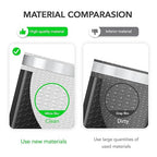 Fuxury Bubble Mailers, 10.5x16 Inch 25 Pack Padded Envelopes Self Seal Adhesive Waterproof, Large Shipping Envelopes, Padded Mailers, Bubble Bags for Mailing, Packaging, Small Business, Black#5