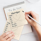 4 Pack Nurse Sticky Notes for Vital Signs – Daily Monitoring Notepad, Patient Health Checklist Pad, Pocket Size, Hr Bp Oxygen Recording for Nurse Practitioner Week Gifts