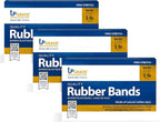 Upgrade Rubber Bands Size 64 (3-1/2 in x 1/4 in), 1 lb Boxes, 3-Pack, USA