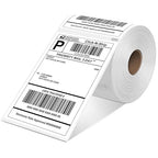 L LIKED 30 Rolls Compatible with Dymo 1744907 Internet Postage Labels 4" x 6" Shipping Labels Compatible with Rollo, DYMO 4XL & Zebra Desktop Printers (220 Labels Per Roll)