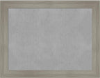 Amanti Art Grey Framed Magnetic Board 22x28 Medium Vision Board for use with Magnets, 100% Metal Sheet to Display Items as Office Decor or for Home Organization in mudroom, Kitchen or Kids Room