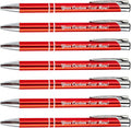 HH-STUDIO CUSTOM Promotional Items With Your Logo - 50 Pack Personalized Pens - Engraved Ballpoint Pens