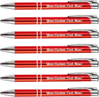 HH-STUDIO CUSTOM Promotional Items With Your Logo - 50 Pack Personalized Pens - Engraved Ballpoint Pens
