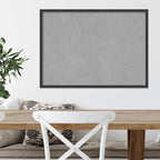 Amanti Art Black Framed Magnetic Board 21x29 Medium Vision Board for use with Magnets, 100% Metal Sheet to Display Items as Office Decor or for Home Organization in mudroom, Kitchen or Kids Room