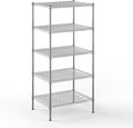 Regal Altair 24" Deep x 30" Wide x 64" Height Wire Shelving Kit | 5-Tier | NSF Commercial Storage Rack Unit