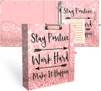 Lateefah 3 Ring Binder, 2 Inch Binder Organizer for Letter Size(8.5'' x 11'') with 5-Tab Dividers and Pockets, File Folders with Low Profile Clipboard for Office, School Supplies