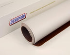 NODITO Dual-Sided Leather Desk Pad,Blotter for Laptop Computer,Mouse Pad,Writing,Drawing,Arts and Craft Mat (17"x35", Beige/Brown)