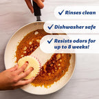 Scrub Daddy Sponges + Household Cleaning Supplies Bundle - PowerPaste Cleaning Putty, Tangerine Clean, PowErase Gel All Purpose Cleaner & Scrub Mommy (3 Pastes & 3 Sponges)