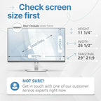 VINTEZ 29 Inch 21:9 Privacy Screen for Computer Monitor and Laptop - Anti Glare Protector Film Blue Light Filter Eye Protection - Computer Screen Privacy Shield, [1 Pack]