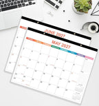 Desk Calendar 2026 - Calendar 2026-2027 from January 2026 to June 2027, 18 Months Calendar with Thick Paper for Office, Home, School Organizing, 14.5" X 11.5", Colorful