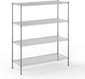 Regal Altair 21" Deep x 54" Wide x 64" Height Wire Shelving Kit | 4-Tier | NSF Commercial Storage Rack Unit