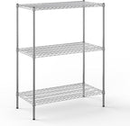 Regal Altair 21" Deep x 42" Wide x 54" Height Wire Shelving Kit | 3-Tier | NSF Commercial Storage Rack Unit