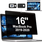 Mamol Privacy Screen MacBook Pro 16 Inch 2019 (A2141), Magnetic Removable Anti Glare Blue Light Filter Privacy Screen Protector with Webcam Cover for 16'' Apple Mac Laptop