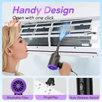 Goweto Electric Air Duster - Air Blower - Multi-Use Compressed Air Duster for Keyboard- Computer and PC - 5.74 oz Powerful Motor