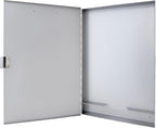 Saunders Metal Clipboard with Storage, Silver Single Layer Nursing Clipboard Folio, Letter Size Paper Organizer, Slim Steel Clip, Side-Open Form Holder for Office, School & Work - Made in USA