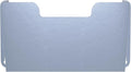 OSKIE DR POCKET RACK Wall-Mounted File Rack, Single Pocket, Metal Organizer for Letter-Sized Documents, Space-Saving Desktop Organizer, 14 x 2.5 x 7.5 inches (Grayblue)