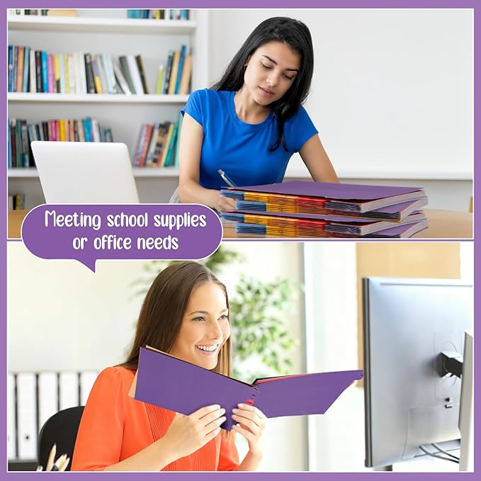 Noveread 1 Set 25 Alphabet File Dividers A-Z Tab Letter Size 1/5 Cut Tab Positions Alphabetical Number File Folder Organizer Guides Cabinet and Desk Dividers for School Office (Modern Colors)