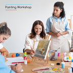 MEEDEN Mini Tabletop Easel Stand: 12" x 12 Pack Pine Wood Table Top Display Stand for Sign Picture- Black Mini Wooden Easel for Painting Party Classroom