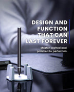 novium Hoverpen - Luxury Pen for Men & Women, Vertically Standing Executive Ballpoint Pen with Top Grade Free-Flowing Ink Refill, Metal Made, Unique Gifts, Luxury Pen for Men, Mens Gifts Ideas