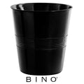 BINO Metal Waste Basket for Home, Office, Bathroom, Dorm, Kitchen and More | Trash Can Bin for Bedroom | Desk Trash Can | Home Essentials