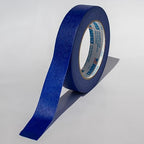 ABRO Blue Painters Tape 1 Inch Wide, 24mm x 55M, All Purpose Blue Tape, Temporary Labeling, Easy Tear, Clean Removal, Masking Tape Colored DIY or Pro - 3 Pack