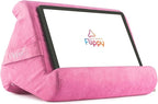 Flippy Original Tablet Pillow Stand & iPad Holder, Gift for Book Lovers & Readers, Multi-Angle Stand with Storage for Lap, Desk & Bed, Compatible with Kindle, Fire, iPad & Samsung, in The Pink Baby