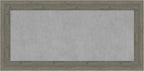 Amanti Art Grey Framed Magnetic Board 27x55 Oversize Vision Board for use with Magnets, 100% Metal Sheet to Display Items as Office Decor or for Home Organization in mudroom, Kitchen or Kids Room