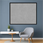 Amanti Art Black Framed Magnetic Board 33x41 X-Large Vision Board for use with Magnets, 100% Metal Sheet to Display Items as Office Decor or for Home Organization in mudroom, Kitchen or Kids Room