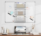 JANE EYRE Magnetic File Holder - 3PCS Paper File Mail Organizer No Drilling Magazine Paper Document Organizer for Cabinets Office Whiteboard