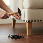 100 Pcs Black Thumb Tacks for Wall, Black Push Pins for Cork Board, Flat Thumb Tacks for Upholstery and Carpet on Wood
