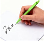 GreenMila Durable Pens, 1.0mm Ballpoint Pens Premium Writing Quality for School, Home & Daily Use - Pack of 4, Green
