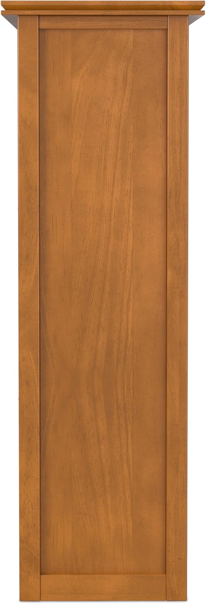 SIMPLIHOME Artisan Bookcase - 57 inch Tall 12-Cube Solid Wood Cube Organizer in Honey Brown, Transitional Storage Bookcase for Living Room, Study Room or Office with Fixed Shelves and Tapered Legs