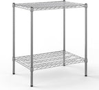 Regal Altair 21" Deep x 30" Wide x 34" Height Wire Shelving Kit | 2-Tier | NSF Commercial Storage Rack Unit