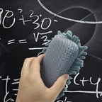 Biaungdo 5 Pack Washable Whiteboard Eraser, Microfiber Shag Dry Eraser for Classroom Teacher Supplies, Office, Home(Grey, Blue, Green, Yellow, Pink)