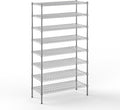 Regal Altair 18" Deep x 42" Wide x 74" Height Wire Shelving Kit | 8-Tier | NSF Commercial Storage Rack Unit