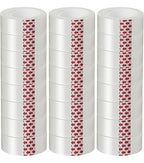 GIBIBU 24 Rolls Transparent Tape Refills, Clear Tape Dispenser Refill Rolls, Glossy Gift Wrap Tapes for Office, School, Home, 3/4 x 800 Inches