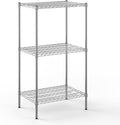 Regal Altair 21" Deep x 30" Wide x 54" Height Wire Shelving Kit | 3-Tier | NSF Commercial Storage Rack Unit