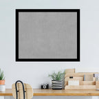 Amanti Art Black Framed Magnetic Board 35x43 X-Large Vision Board for use with Magnets, 100% Metal Sheet to Display Items as Office Decor or for Home Organization in mudroom, Kitchen or Kids Room