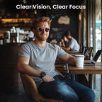 EVEO Eyeglass Cleaner Spray - No Streaks Technology with Microfiber Cleaning Cloth- Glasses Cleaning Kit - Glasses Cleaner Spray with Lens Cleaner Cloth - Screen & Eye Kit - 1 Pack