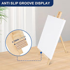 ESRICH 15pcs 17 Inch Tabletop Easels, Easel Stand for Painting,Tripod, Paint Party Easel, Kids Student Desktop Easel for Painting,Paint Easel for Canvas Paints
