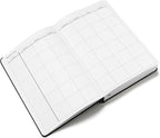 Wykeham's Executive 2026 Undated Daily Journal Planner – Customization Available (Brown, 8.5"×5.5" - Undated)