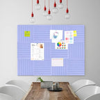 Cork Boards for Walls 48" x 36" Felt Board Alternative, 12 Pack Felt Wall Tiles Bulletin Board, Large Cork Board for Office Pin Board Tack Board Cork Boards