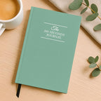 Gratitude Journal for Women & Men – 5 Minute Guided Daily Journal with Prompts for Mindfulness, Self Care & Positive Thinking, 300 Seconds Daily Reflection, Light Green Linen Cover, 2025 Edition