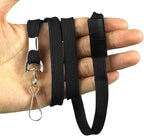 Ollain 25 Pack Breakaway Lanyard with J-Hook Bulk Flat Lanyards for Name tag ID Badges