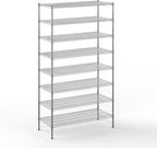 Regal Altair 21" Deep x 48" Wide x 86" Height Wire Shelving Kit | 8-Tier | NSF Commercial Storage Rack Unit