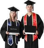 GraduationMall 8.5"x11" Smooth Padded Diploma Cover Certificate Holder Black,2-Packs