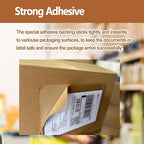 BEUYI 2.5 Mil Premium 7"x10" Clear Adhesive Shipping Label Pouches, Packing List Envelopes, Sturdy Plastic Shipping Documents Sleeves/Protector (100 Pack)