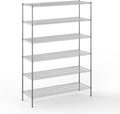 Regal Altair 21" Deep x 60" Wide x 86" Height Wire Shelving Kit | 6-Tier | NSF Commercial Storage Rack Unit